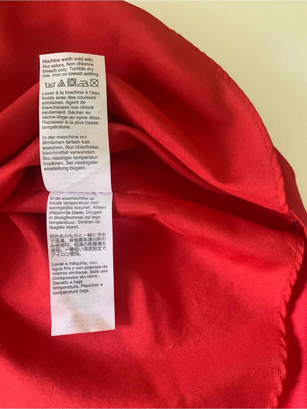 J.Crew Scallop Edge Racerback Camisole Tank Top Blouse, Red, 8 - Picture 12 of 15